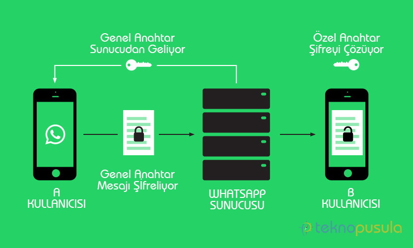 Whatsapp'ın anahtarlama prensibi